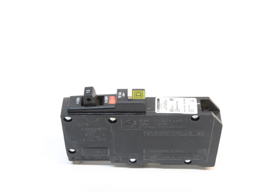SQUARE D QO115PCAFI 120V 15A NSMP