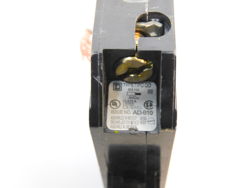 SQUARE D QO120GFI 20A 120V UNMP