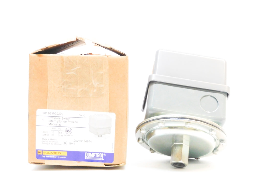 SQUARE D 9013GMG2J99 SER. C 12/20PSI NSMP