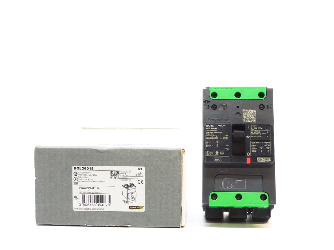 SQUARE D BGL36015 480V 15A NSMP