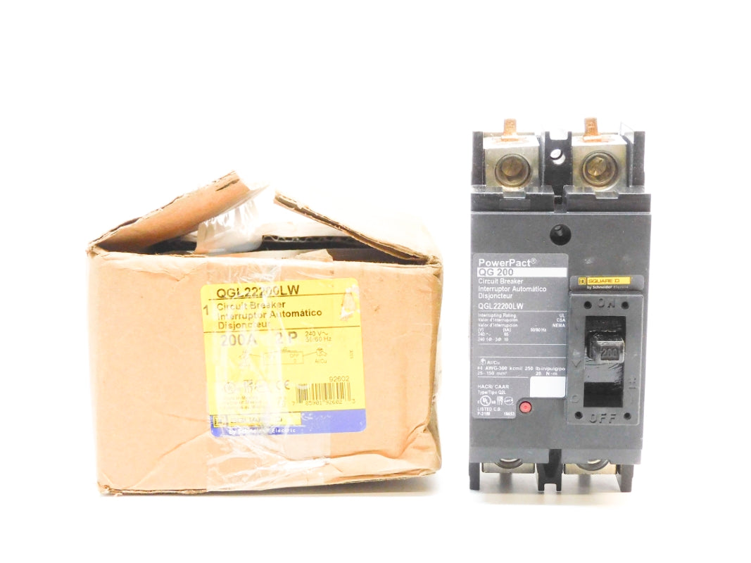 SQUARE D QGL22200LW 200A 240V NSMP