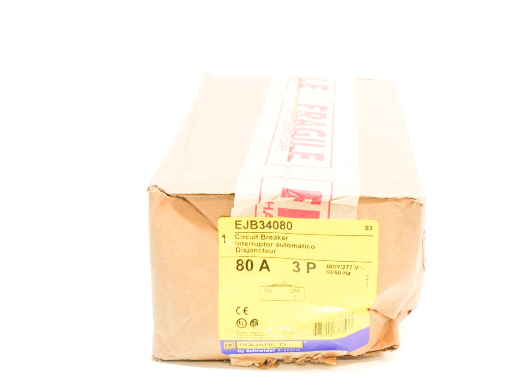 SQUARE D EJB34080 277V 80A NSFS