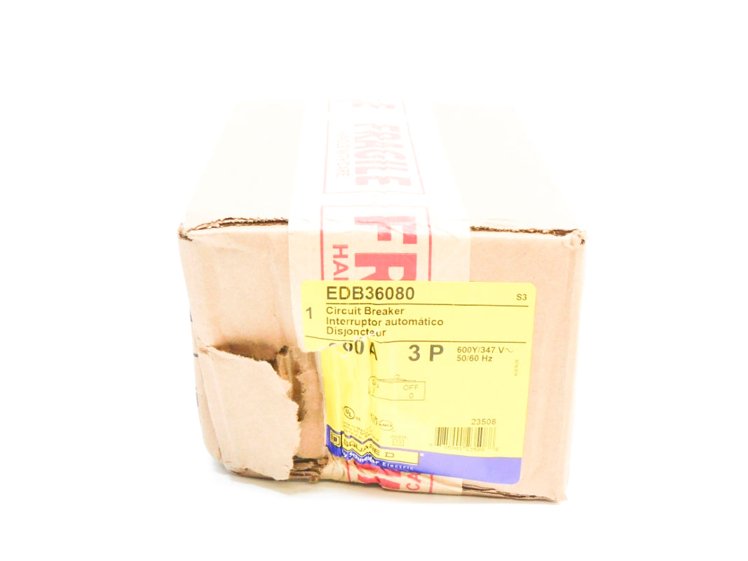 SQUARE D EDB36080 80A 600/347V NSFS