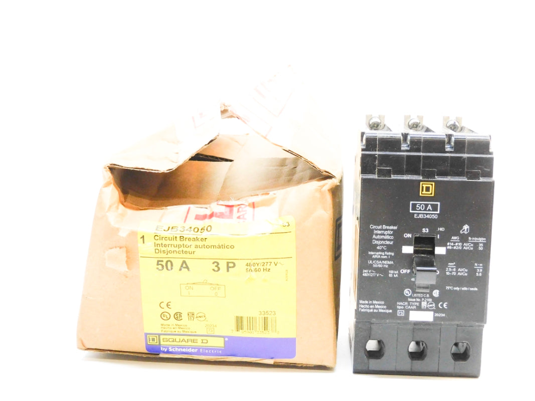 SQUARE D EJB34050 277V 50A  NSMP