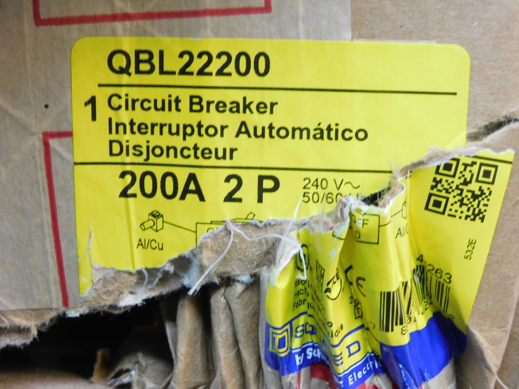 SQUARE D QBL22200 240V 200A NSMP
