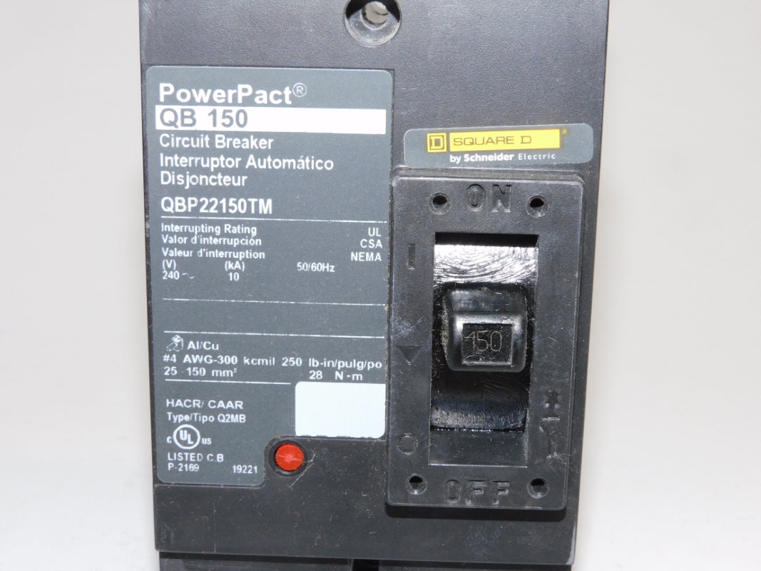 SQUARE D QBP22150TM 240V 150A  NSMP