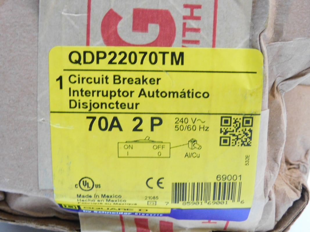 SQUARE D QDP22070TM 70A 240V NSMP