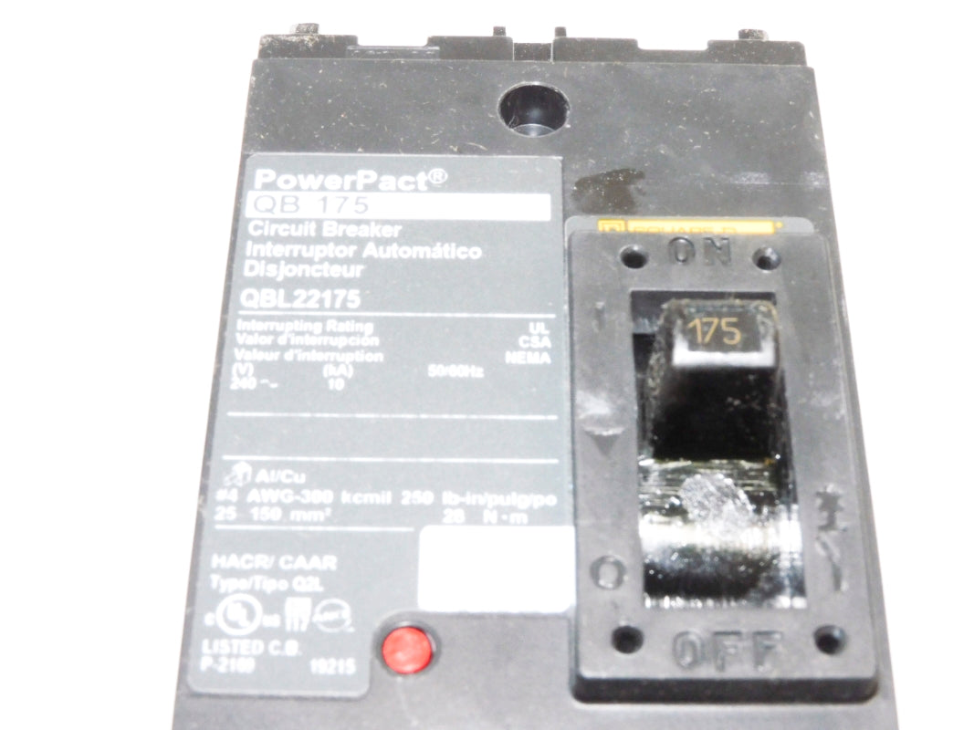 SQUARE D QBL22175 240V 175A NSMP