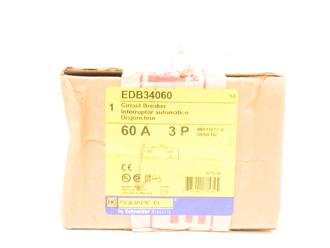 SQUARE D EDB34060 SER. 3 480V 60A  NSFS
