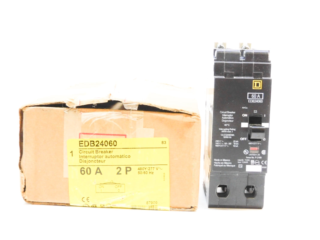 SQUARE D EDB24060 277V 60A NSMP