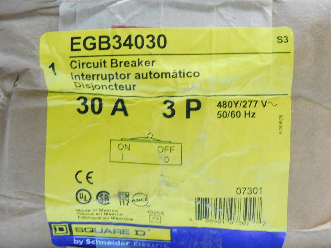 SQUARE D EGB34030 277V 30A NSMP
