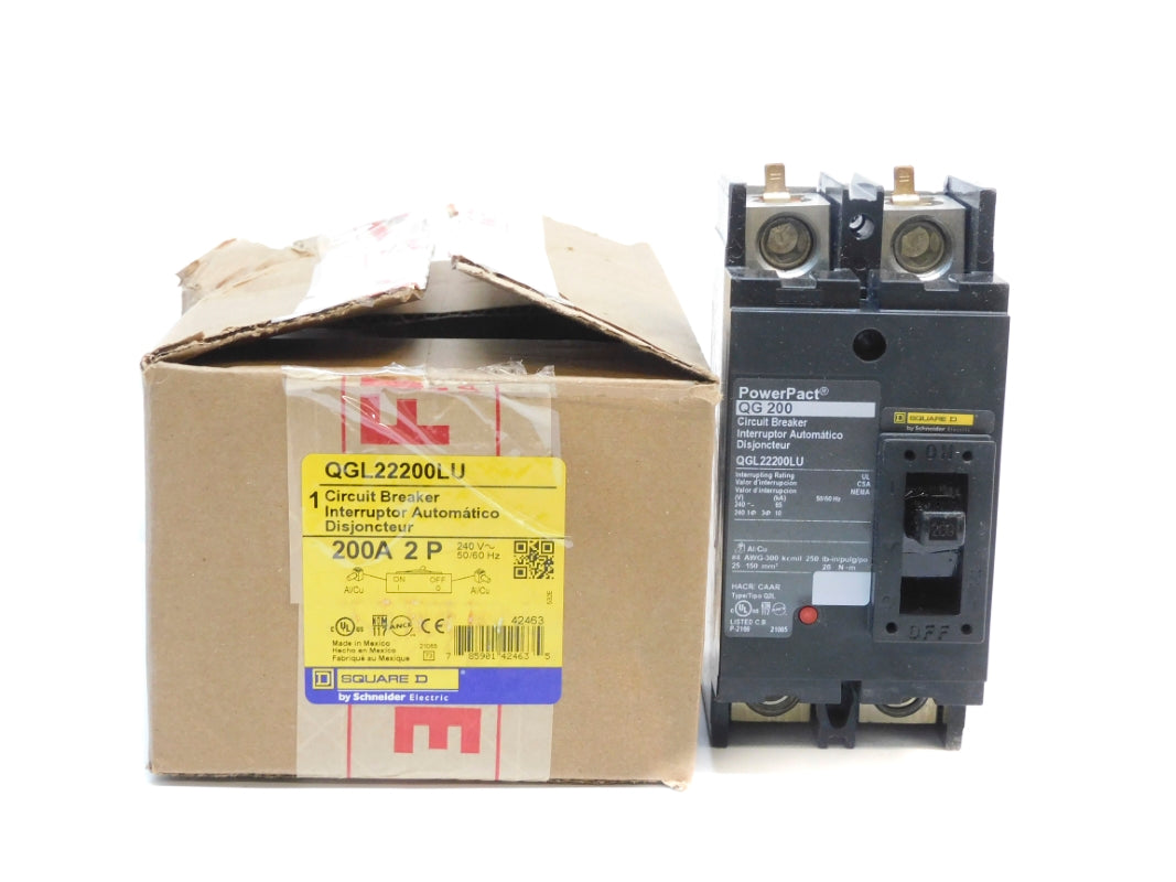 SQUARE D QGL22200LU 200A 240V NSMP