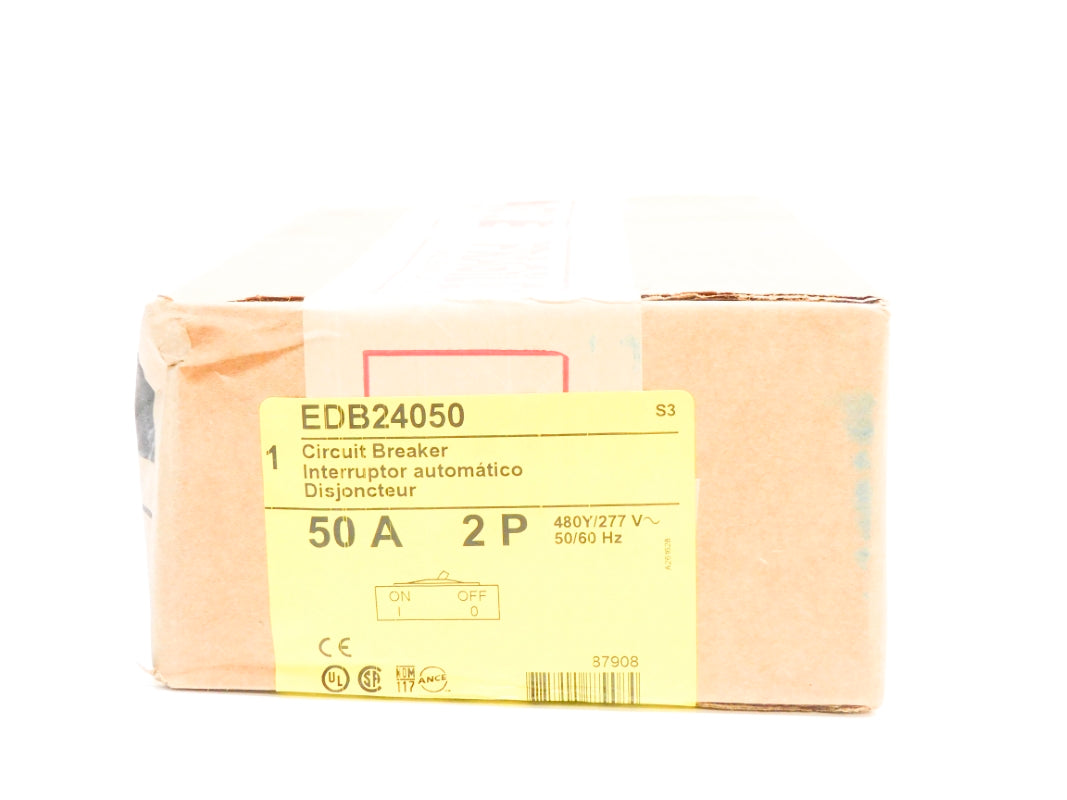 SQUARE D EDB24050 480/277V 50A NSFS