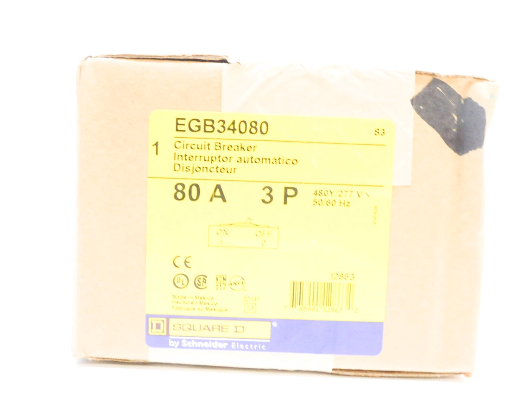 SQUARE D EGB34080 277V 80A NSFS