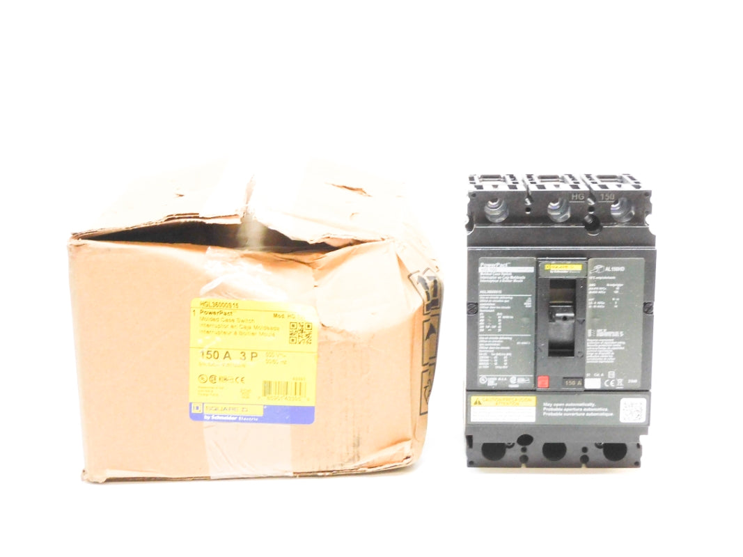 SQUARE D HGL36000S15 600V 150A (AS PICTURED) NSMP