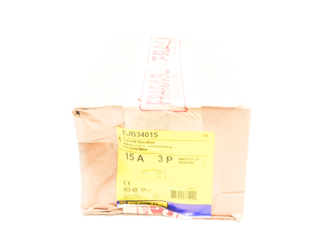 SQUARE D EJB34015 277V 15A NSFS