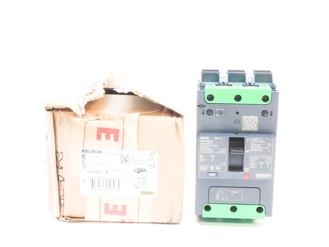 SQUARE D BDL36040 40A 480V NSMP
