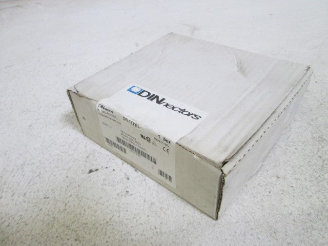 LOT OF 50 DINNECTORS TERMINAL BLOCK (YELLOW) DN-T8YEL *FACTORY SEALED*