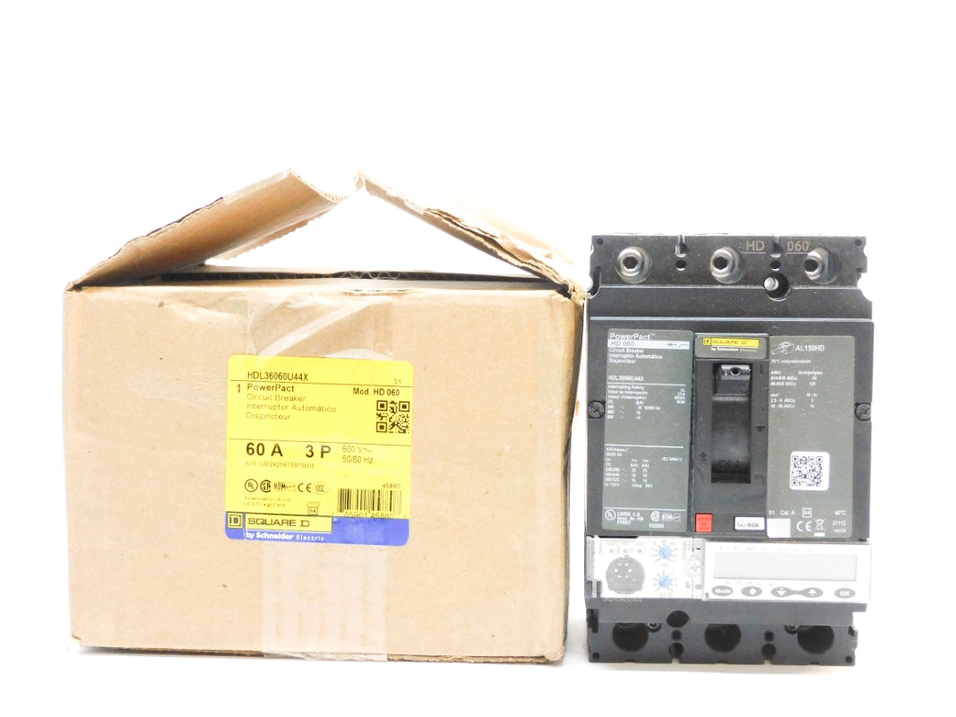 SQUARE D HDL36060U44X 60A 600V NSMP