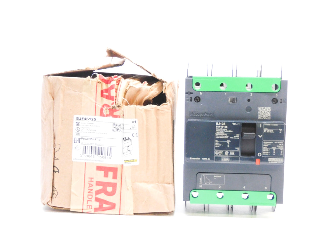 SQUARE D BJF46125 125A 480V NSMP