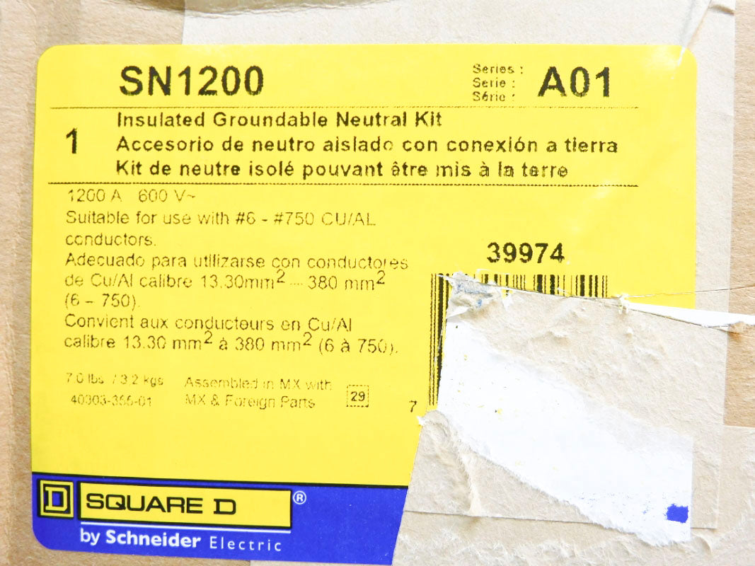 SQUARE D SN1200 SER. A01 NSMP