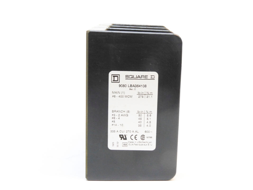 SQUARE D 9080LBA364108 SER. C NSMP