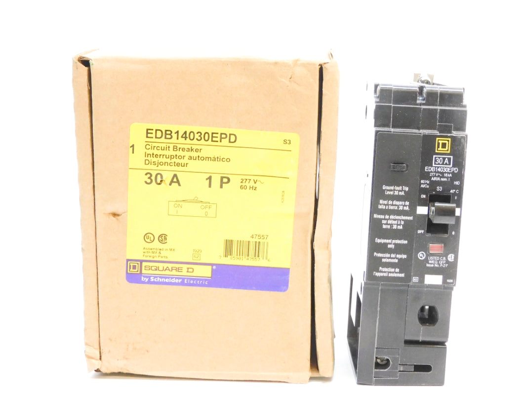 SQUARE D EDB14030EPD 30A 277V NSMP