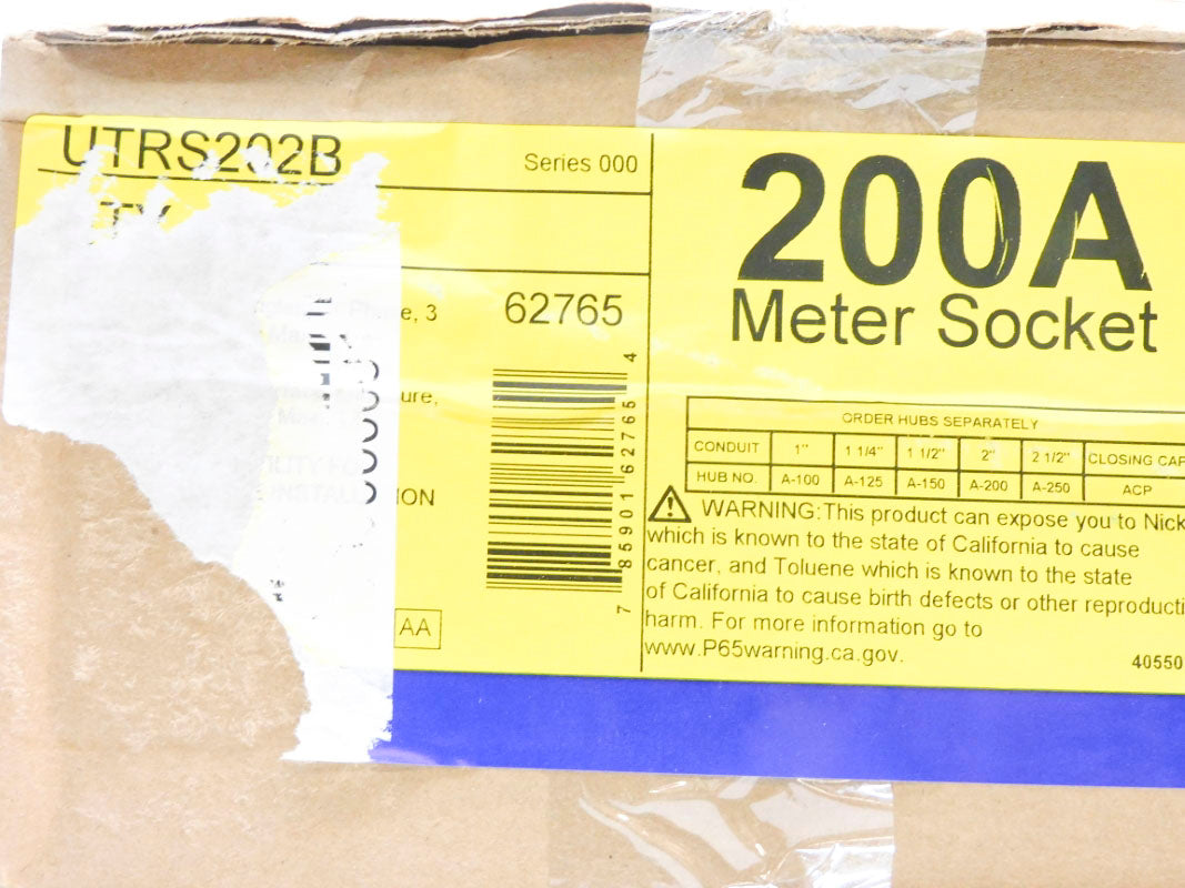 SQUARE D UTRS202B SER. 000 NSFS