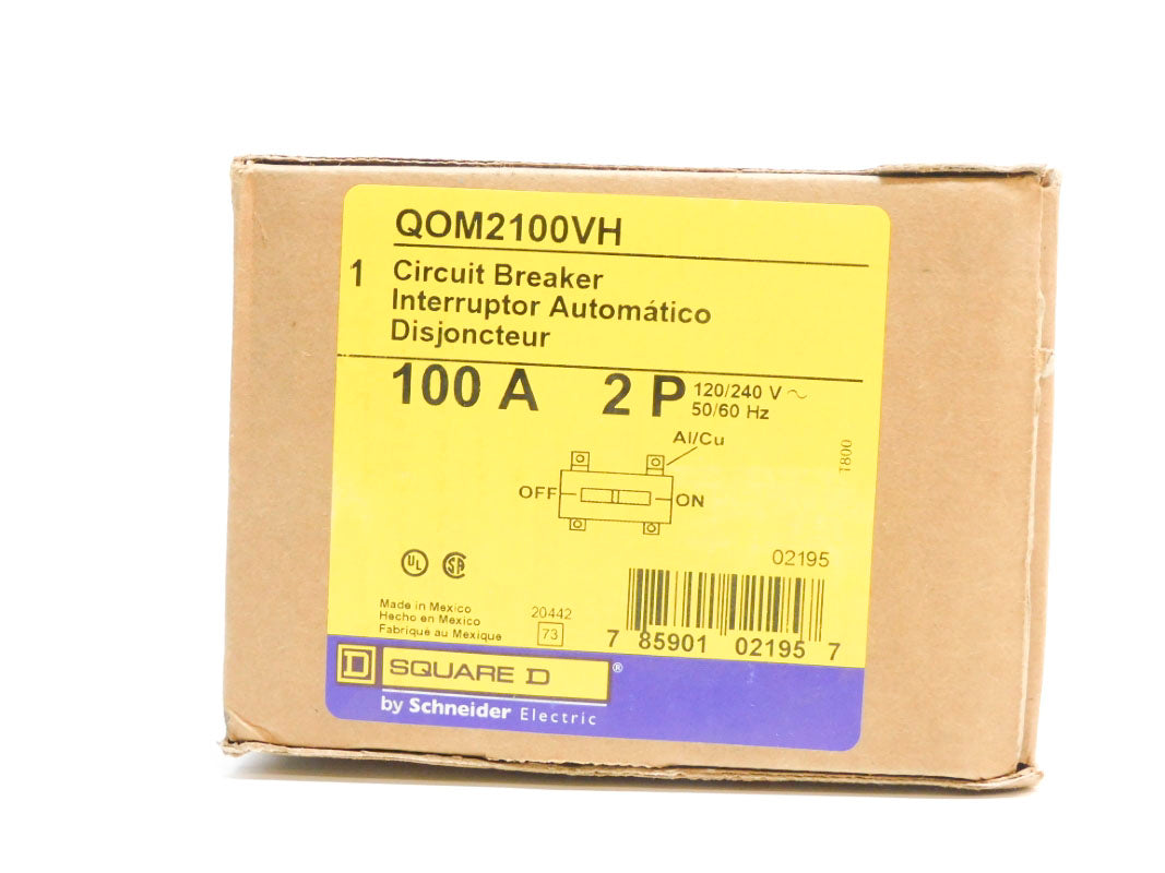 SQUARE D QOM2100VH 120/240V 100A NSFS