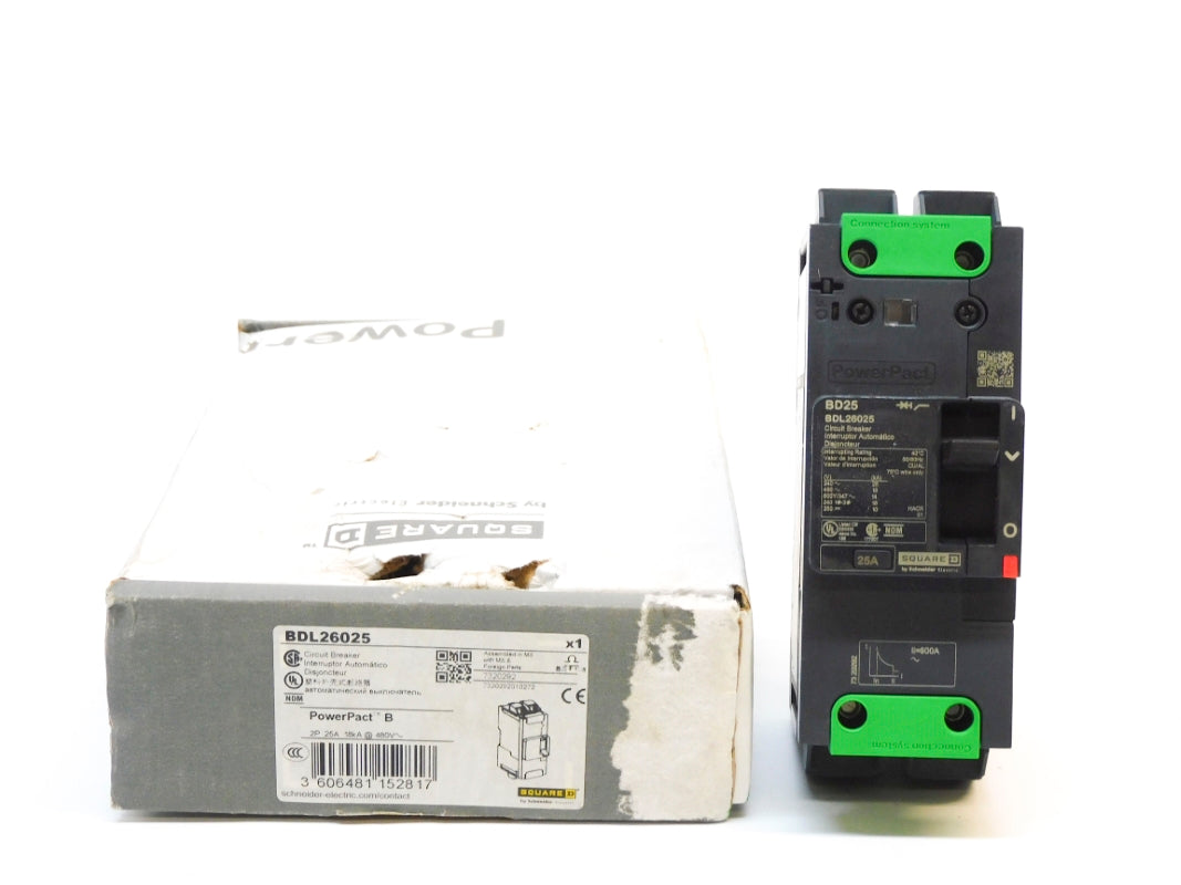 SQUARE D BDL26025 25A 480V NSMP