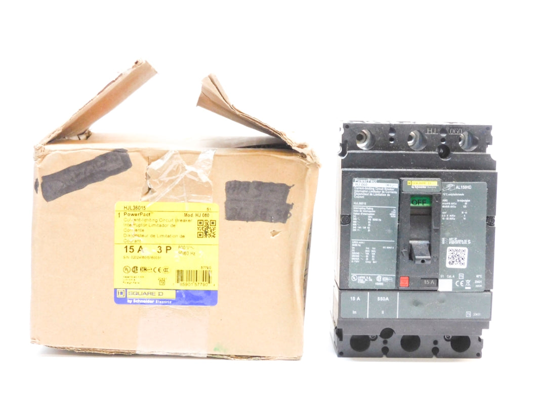 SQUARE D HJL36015 600V 15A NSMP