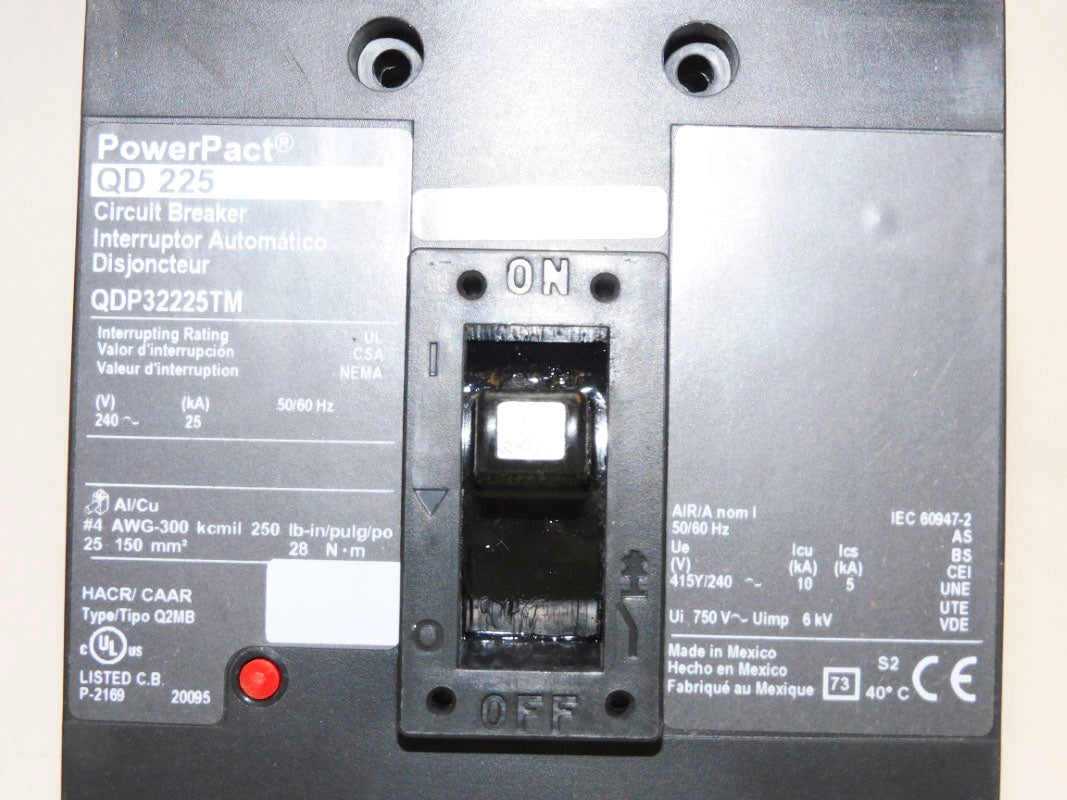 SQUARE D QDP32225TM 225A 240V NSMP