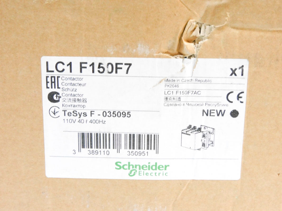 SCHNEIDER ELECTRIC LC1F150F7 110V NSMP