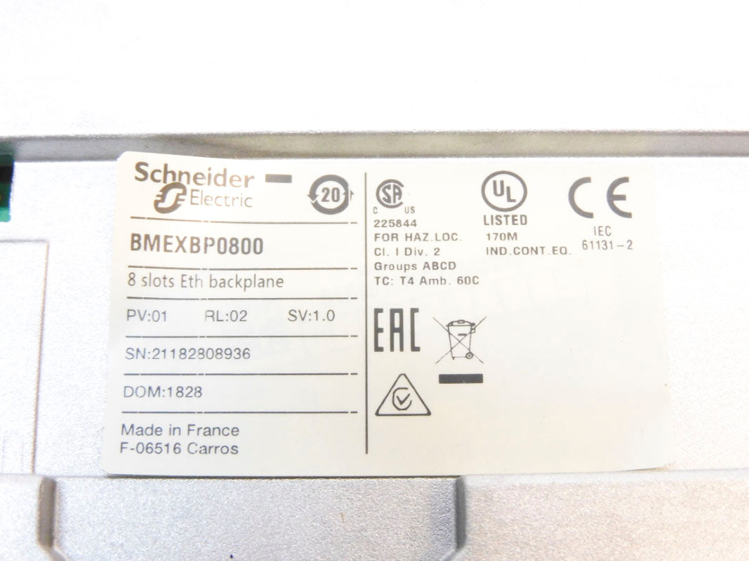 SCHNEIDER ELECTRIC BMEXBP0800 NSMP