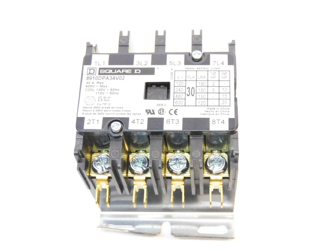 SQUARE D 8910DPA34V02 SER. C 110/120V (AS PICTURED) NSMP