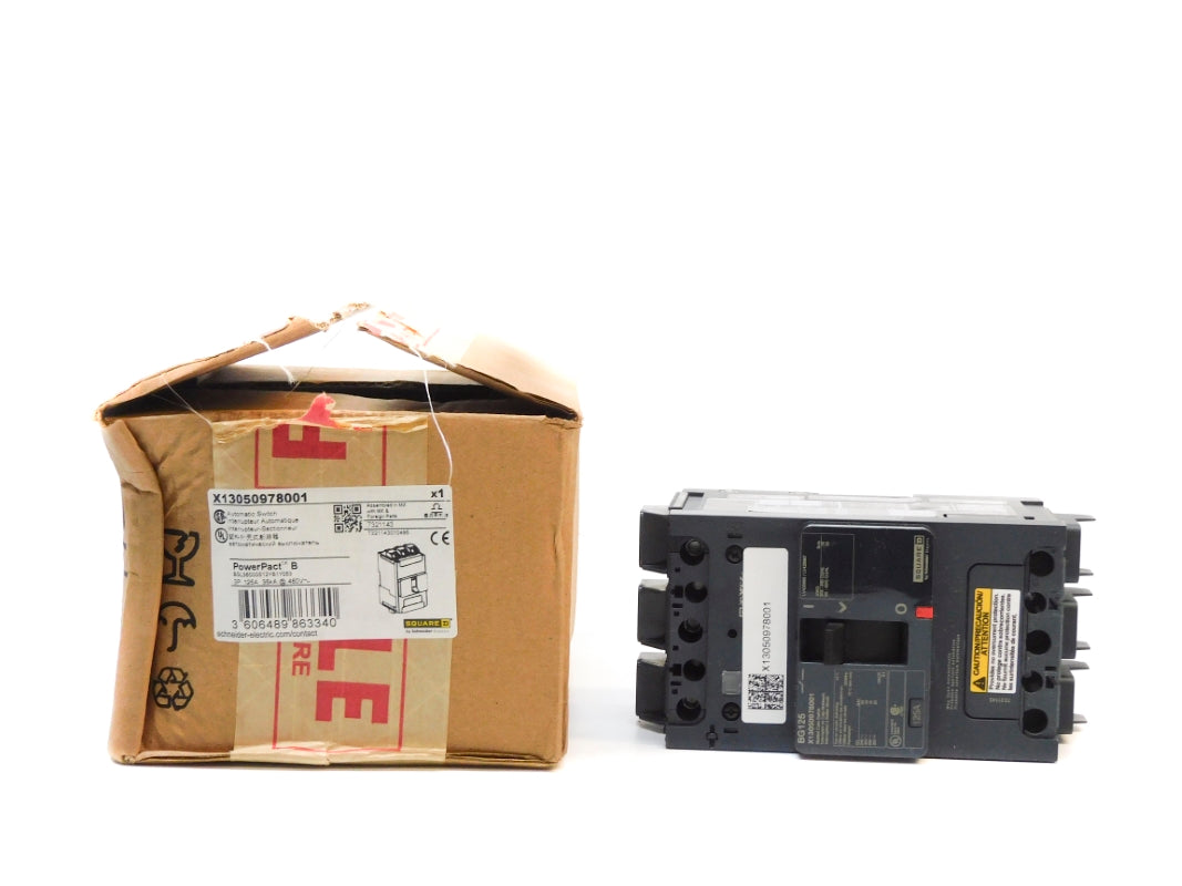 SQUARE D X13050978001 480V 125A NSMP