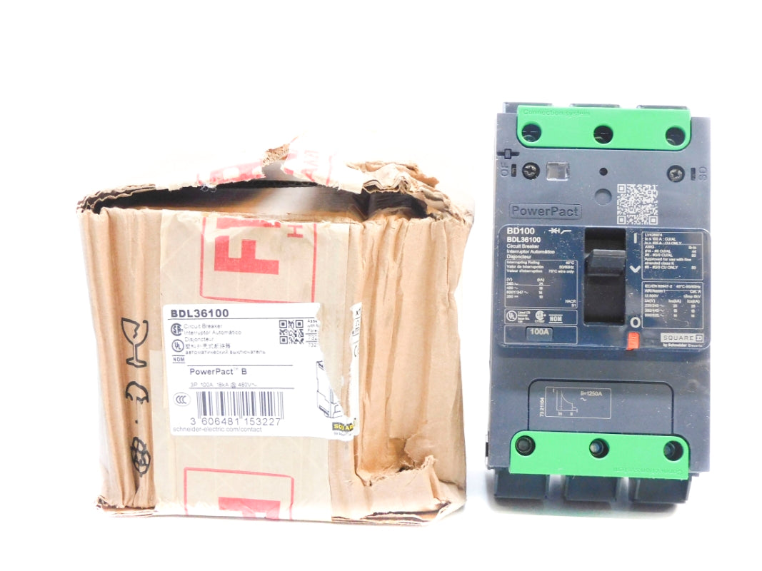 SQUARE D BDL36100 480V 100A NSMP