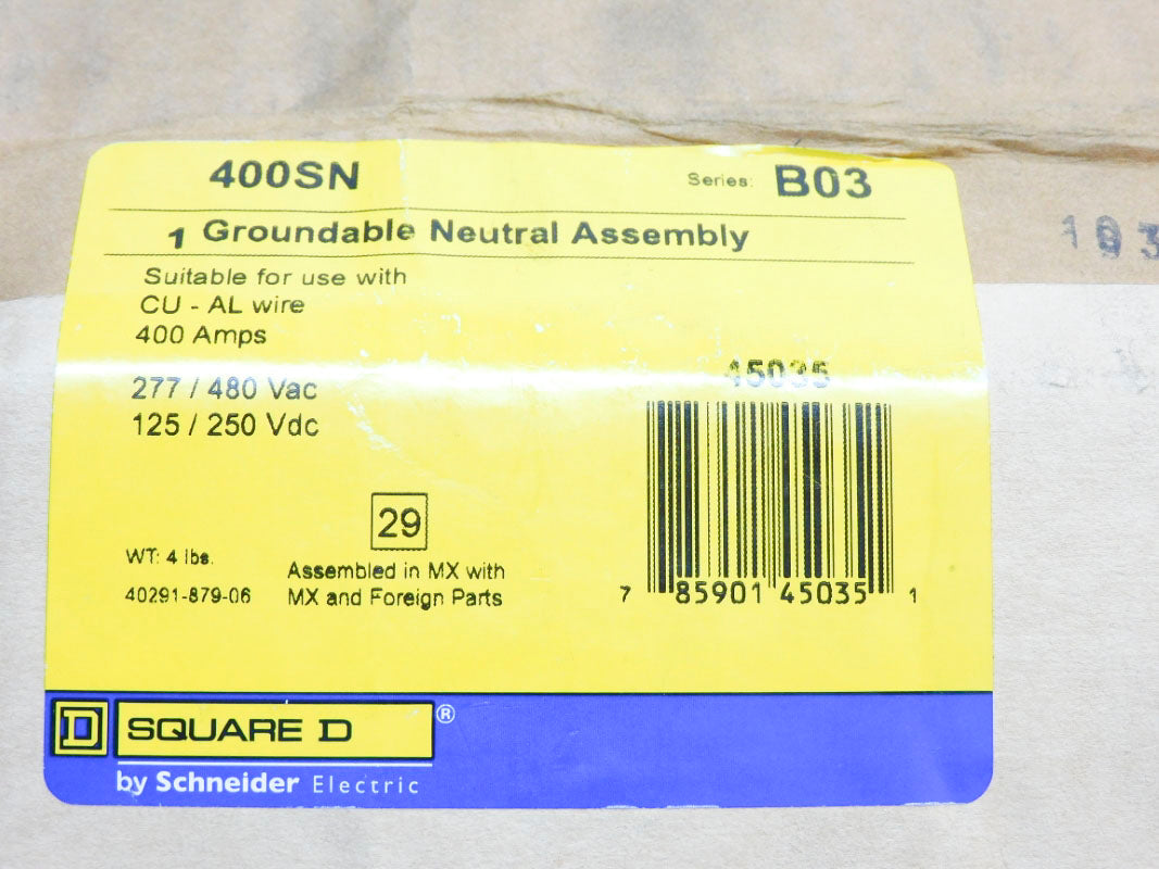 SQUARE D 400SN SER. B03 NSMP