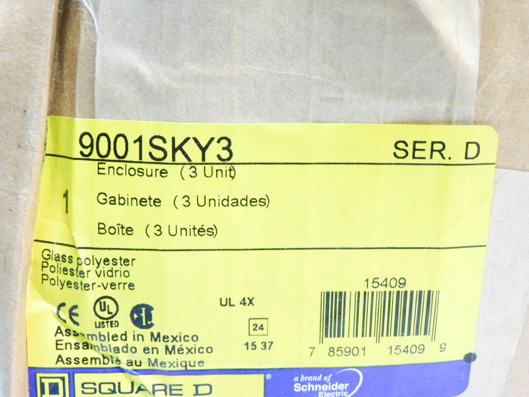 SQUARE D 9001SKY3 SER. D NUPI
