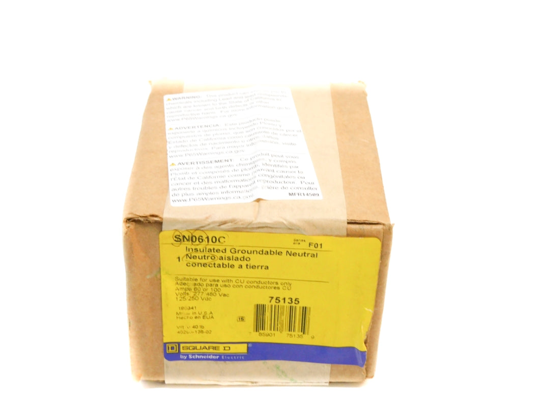 SQUARE D SN0610C SER. F01 NSFS