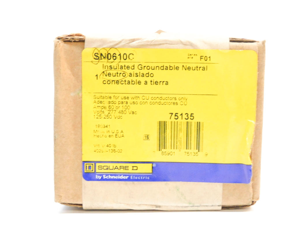 SQUARE D SN0610C SER. F01 NSFS