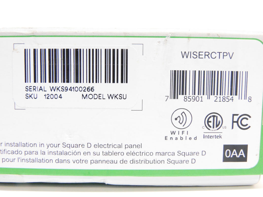SQUARE D WISERCTPV WKSU CT200 NSMP
