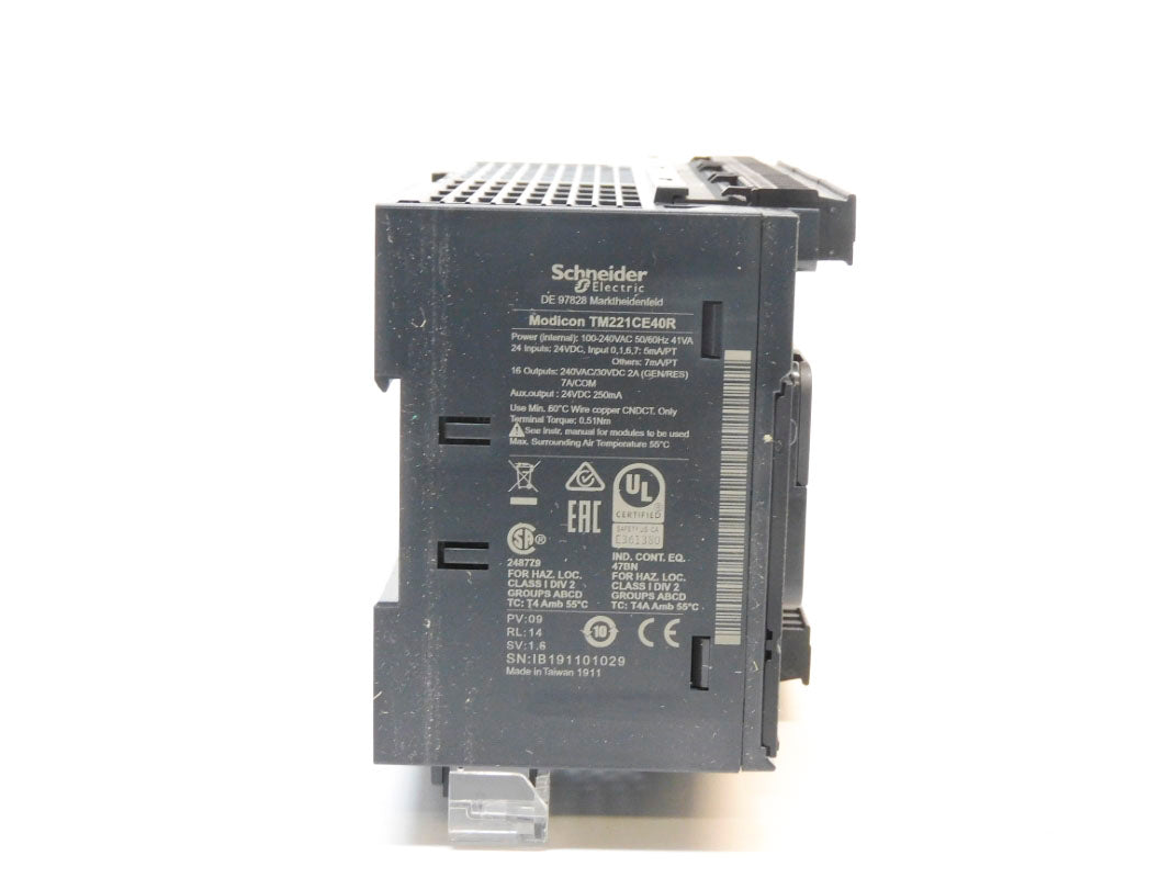 SCHNEIDER ELECTRIC TM221CE40R NSMP