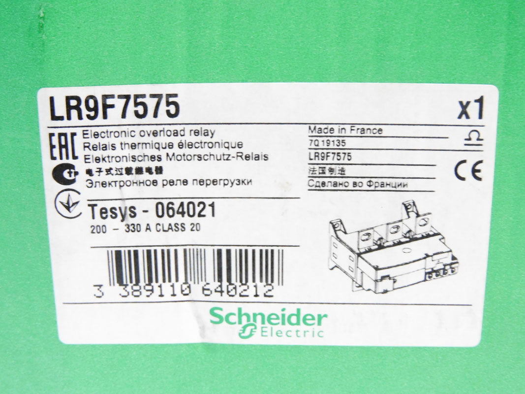 SCHNEIDER ELECTRIC LR9F7575 200-330A NSMP
