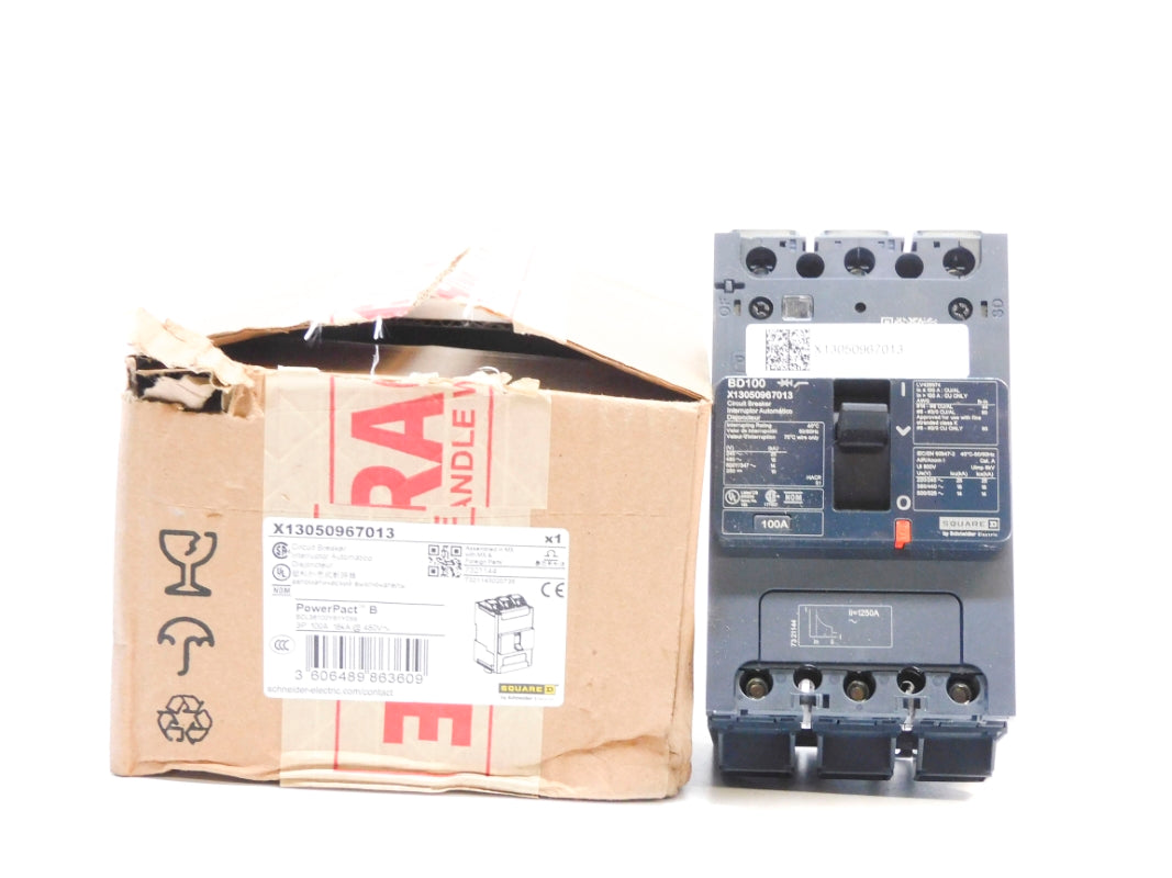 SQUARE D X13050967013 100A 480V NSMP