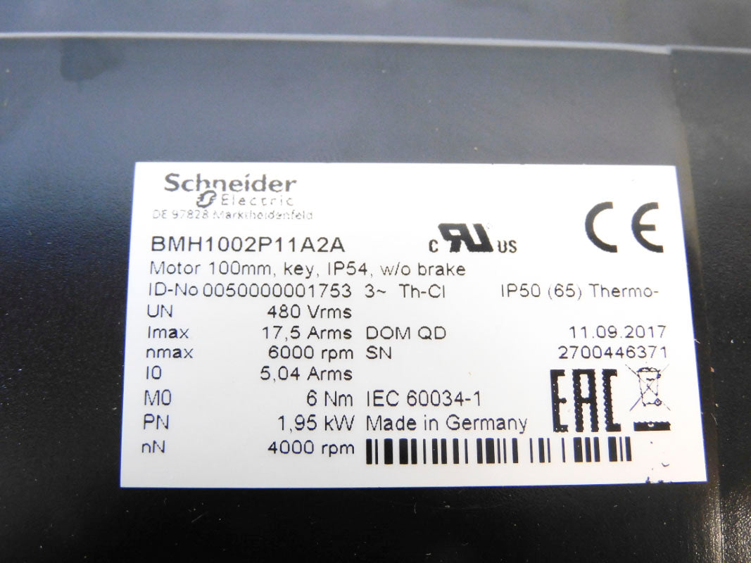 SCHNEIDER ELECTRIC BMH1002P11A2A NSMP