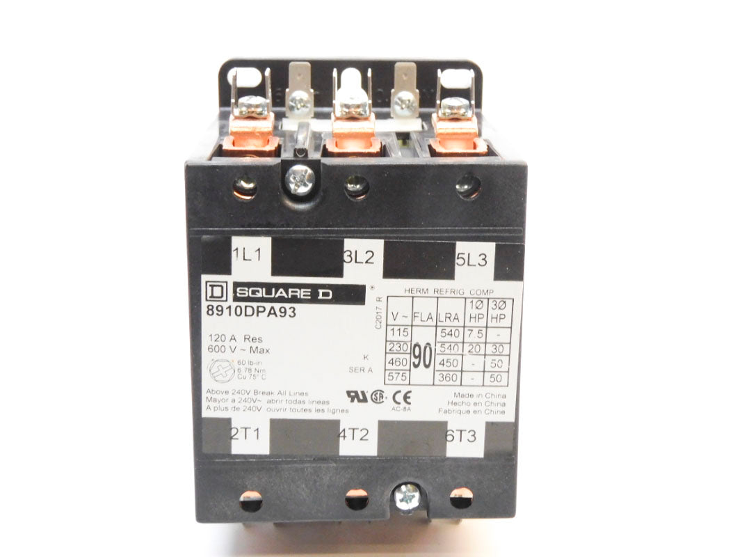 SQUARE D 8910DPA93V06 SER. A 440/480V NSMP