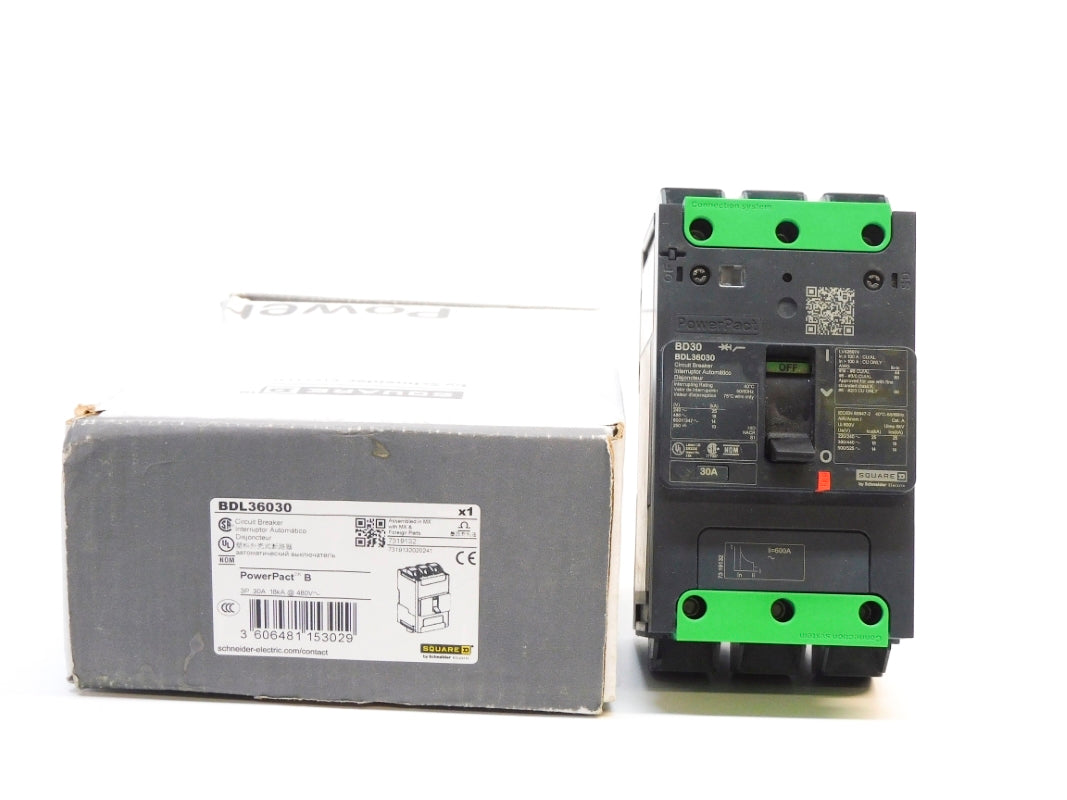 SQUARE D BDL36030 30A 480V (AS PICTURED) NSMP