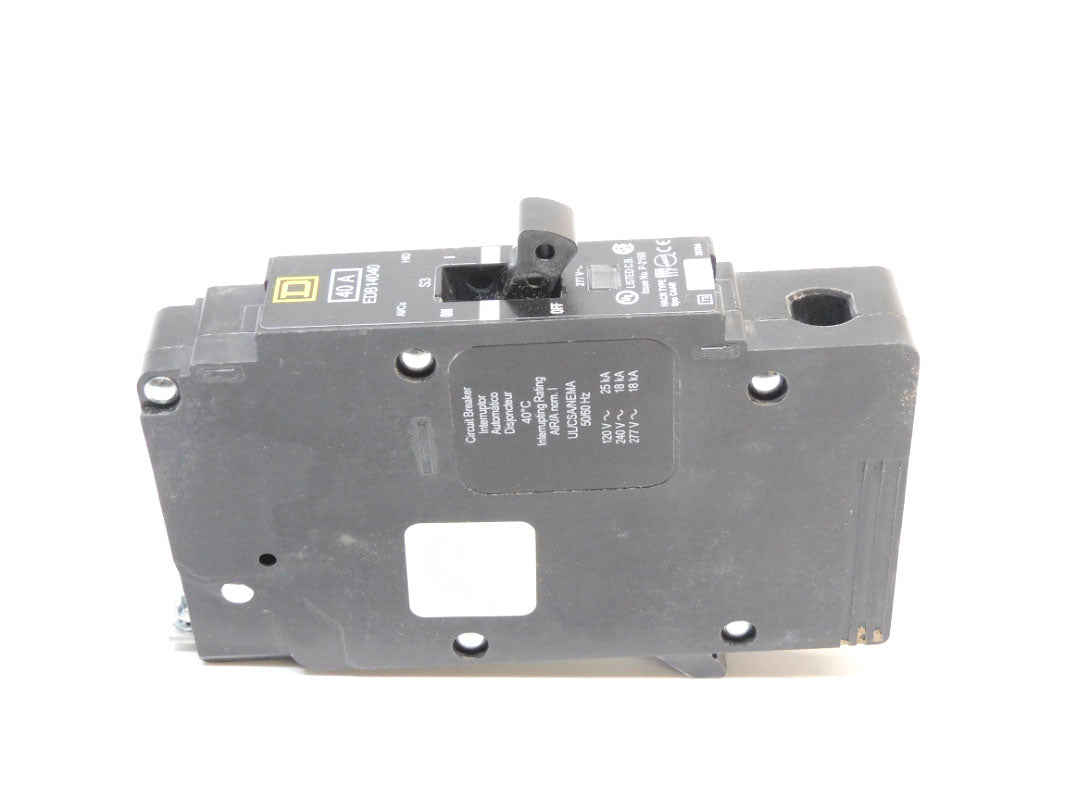 SQUARE D EDB14040 277V 40A NSMP
