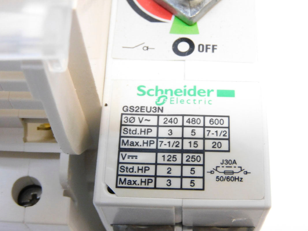 SCHNEIDER ELECTRIC GS2EU3N 600V 30A NSMP